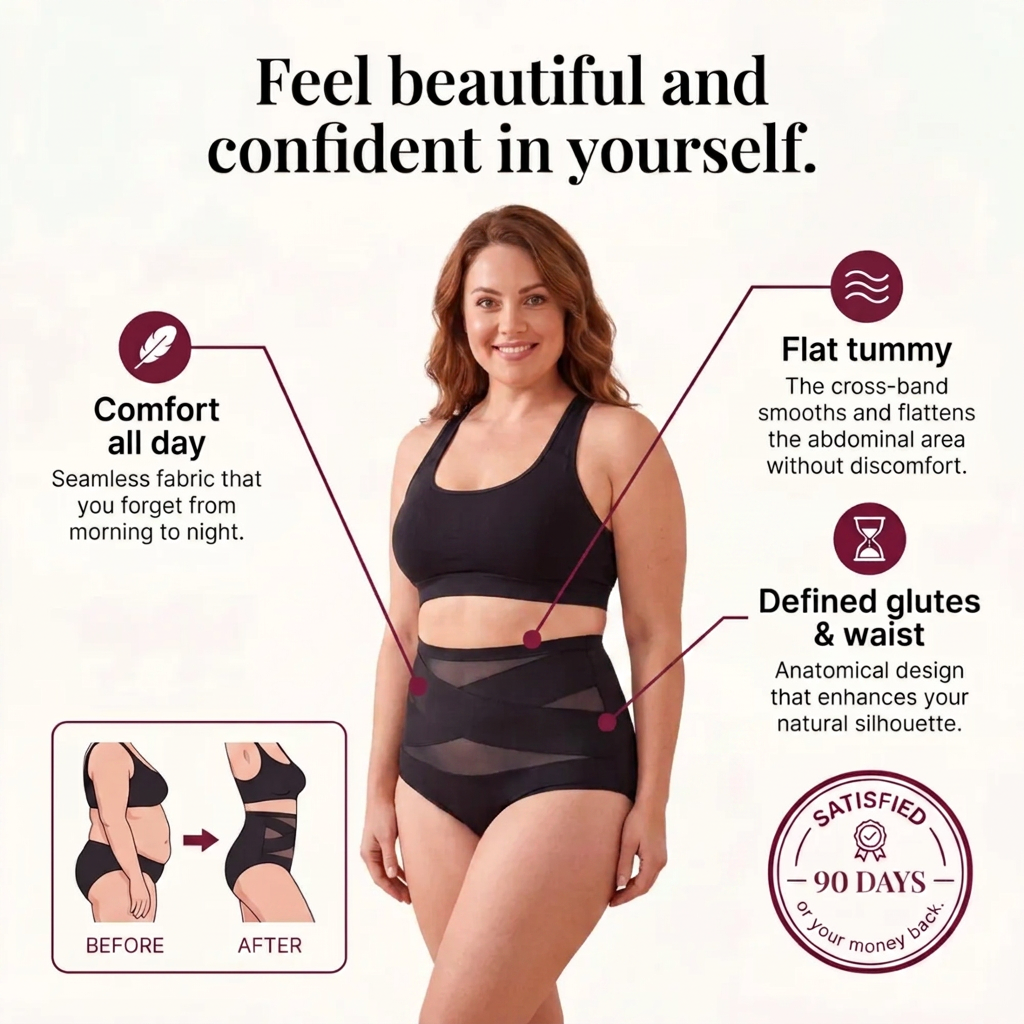 Smoothline Brief™ — High-Waisted Tummy Control Shapewear