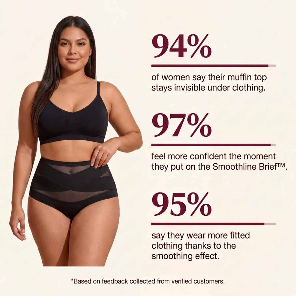 Smoothline Brief™ — High-Waisted Tummy Control Shapewear